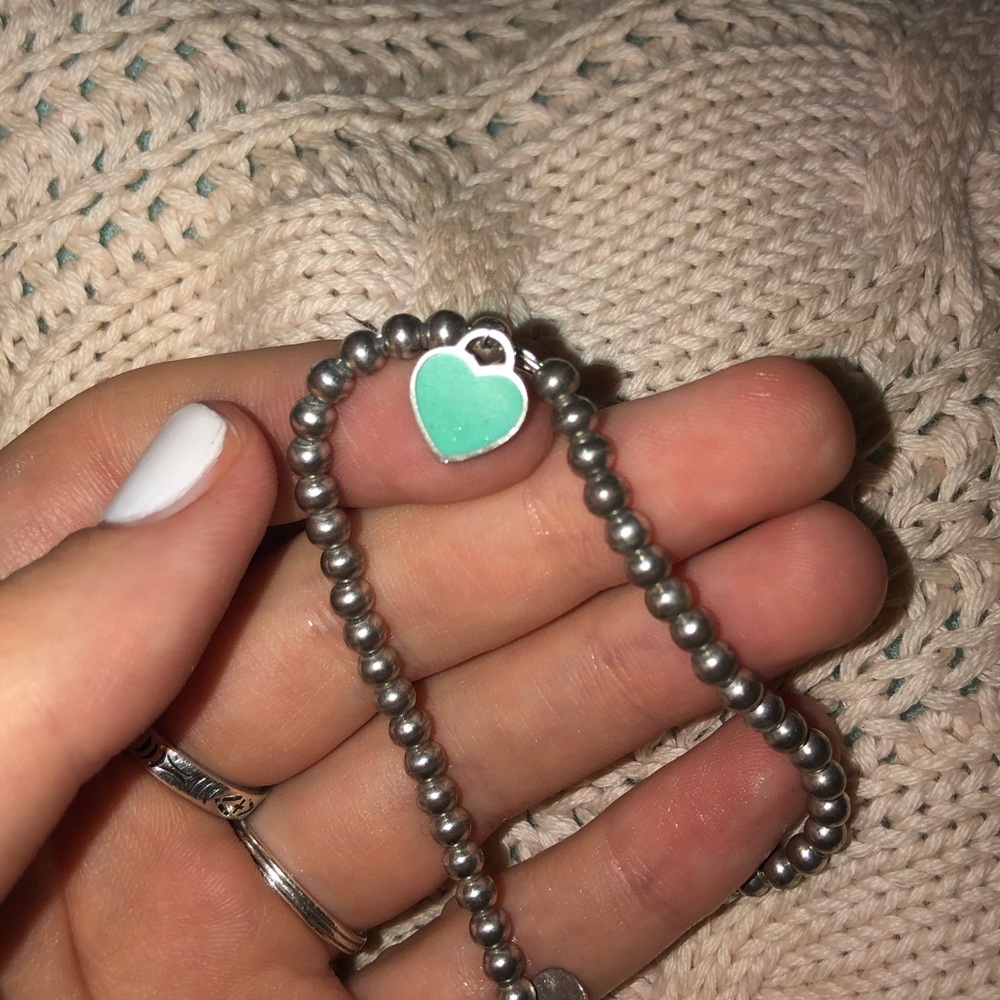 Tiffany Blue Heart Bracelet
